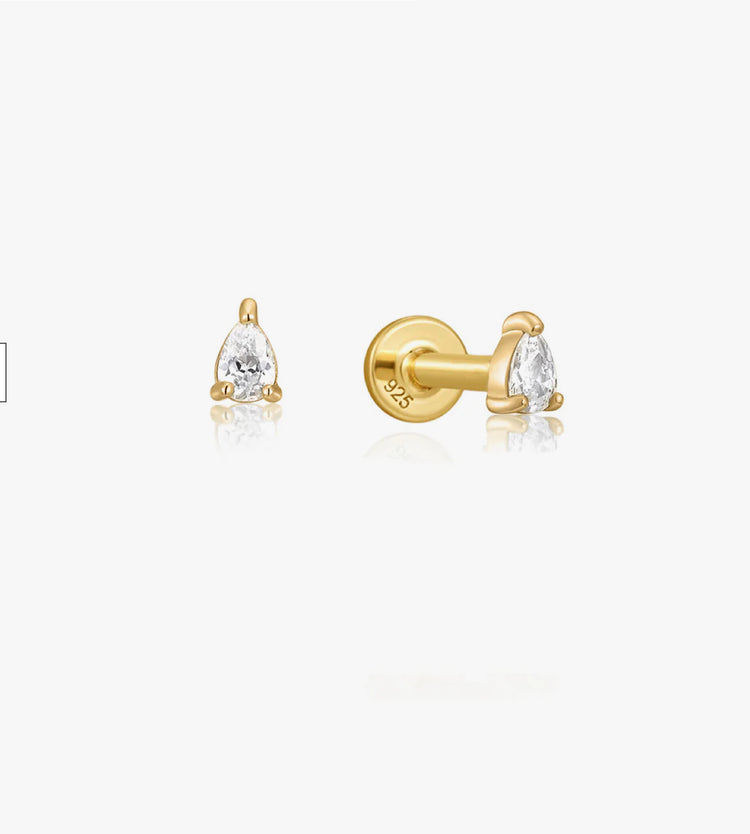 JINA CARTILAGE EARRINGS STERLING 925 - GOLD