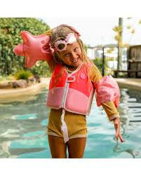 Melody The Mermaid Float Bands-Strawberry