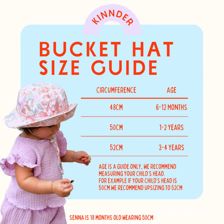 Bloom Tan | Bucket Hat 48cm
