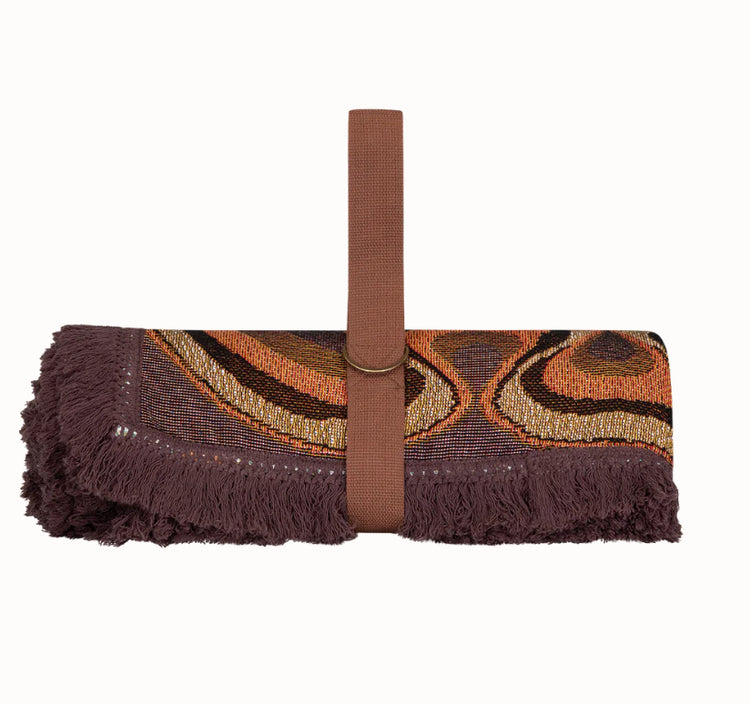 Morrison Throw | Brandy