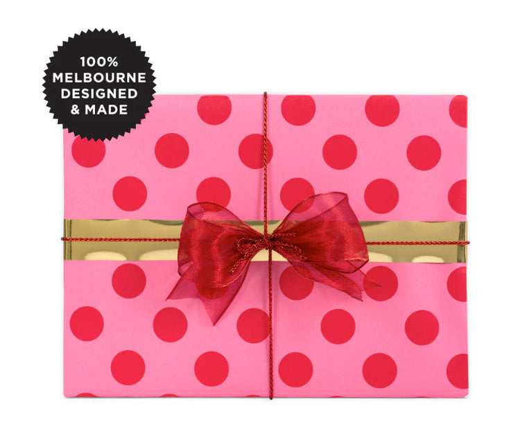 Wrapping paper | dot pink