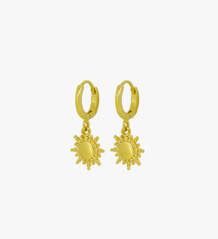 Lazuli Earrings | Gold