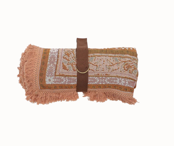 Moonrise Throw | Coral