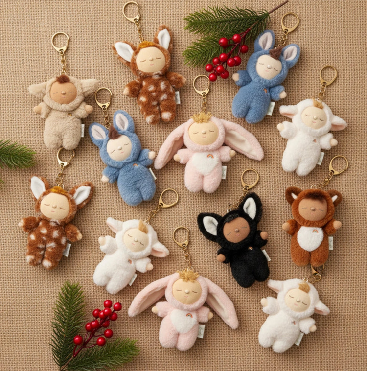 Cozy Bag Charm | Lamby Pip