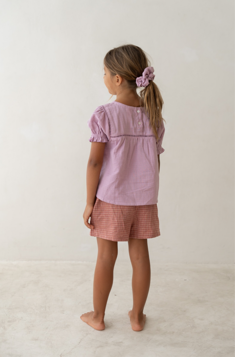 Clover Blouse | Mauve