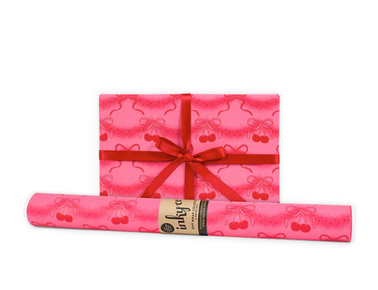 Wrapping paper | cherry Christmas