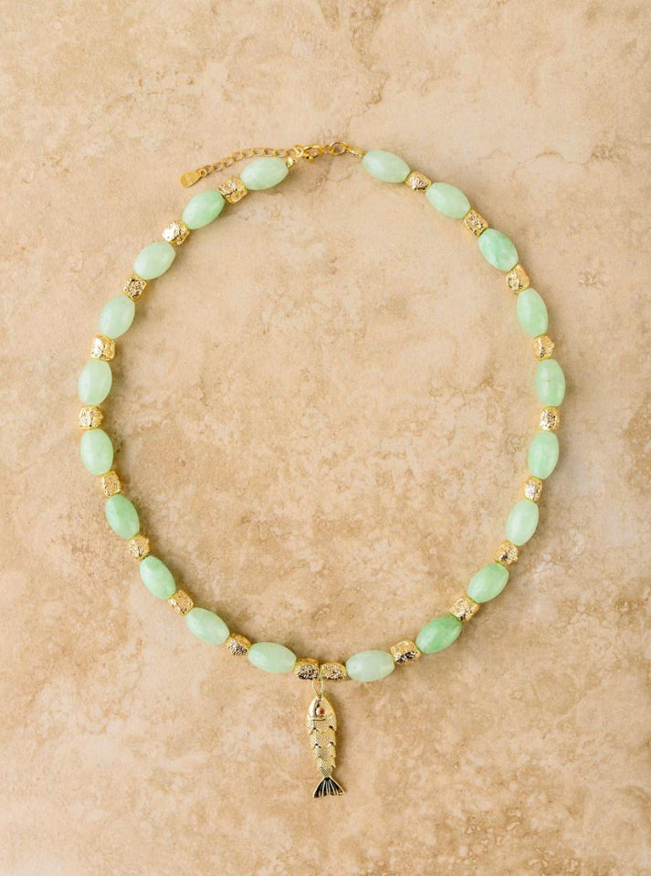 GOIA NECKLACE JADE