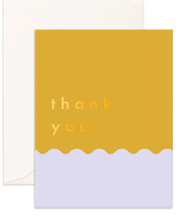 Thankyou mustard | card