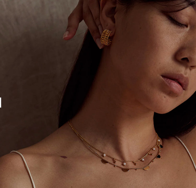 Cassandra Necklace - Gold