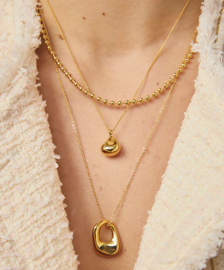 Bree Necklace | Gold
