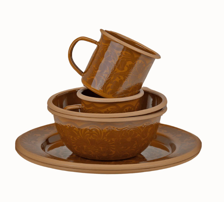 Camp Enamel Set | Toffee
