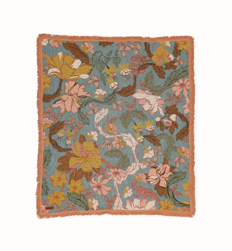 Flora Throw Regular | Apricot