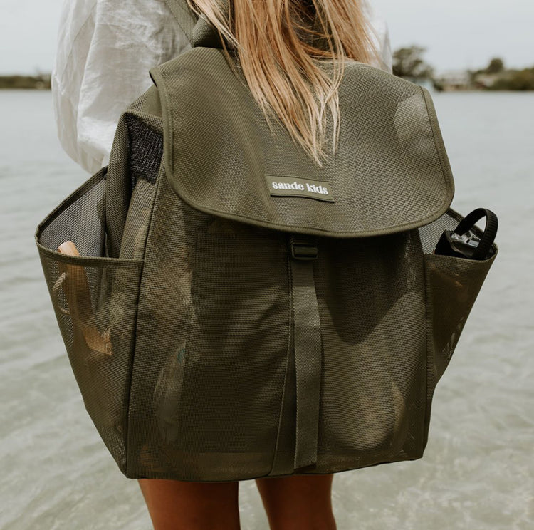 Beach Hauler™ Mesh Backpack - Pandanus