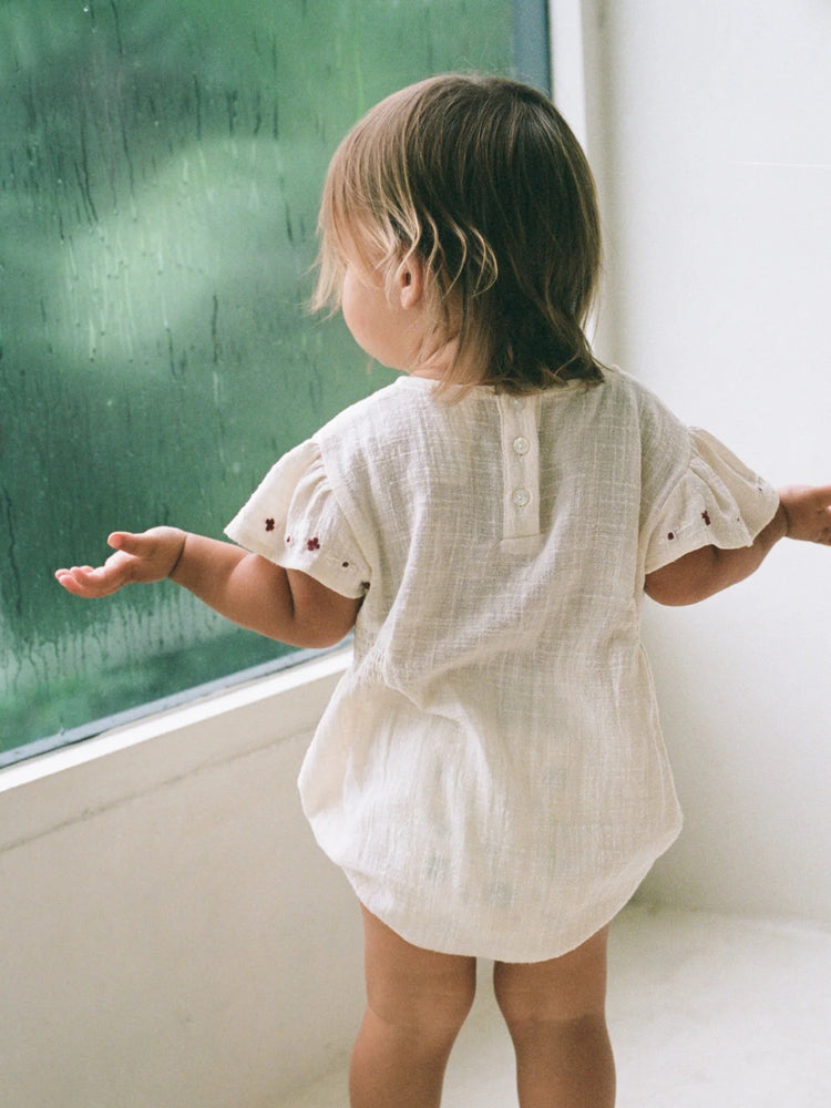 Blossom Romper | Natural