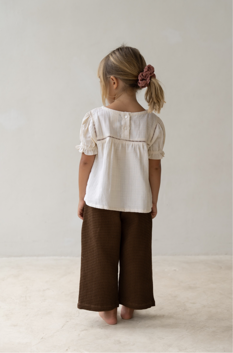 Clover Blouse | Ecru