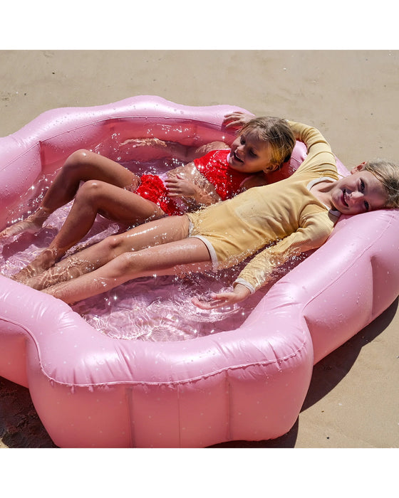 Inflatable Backyard Pool | Ocean Treasure Rose