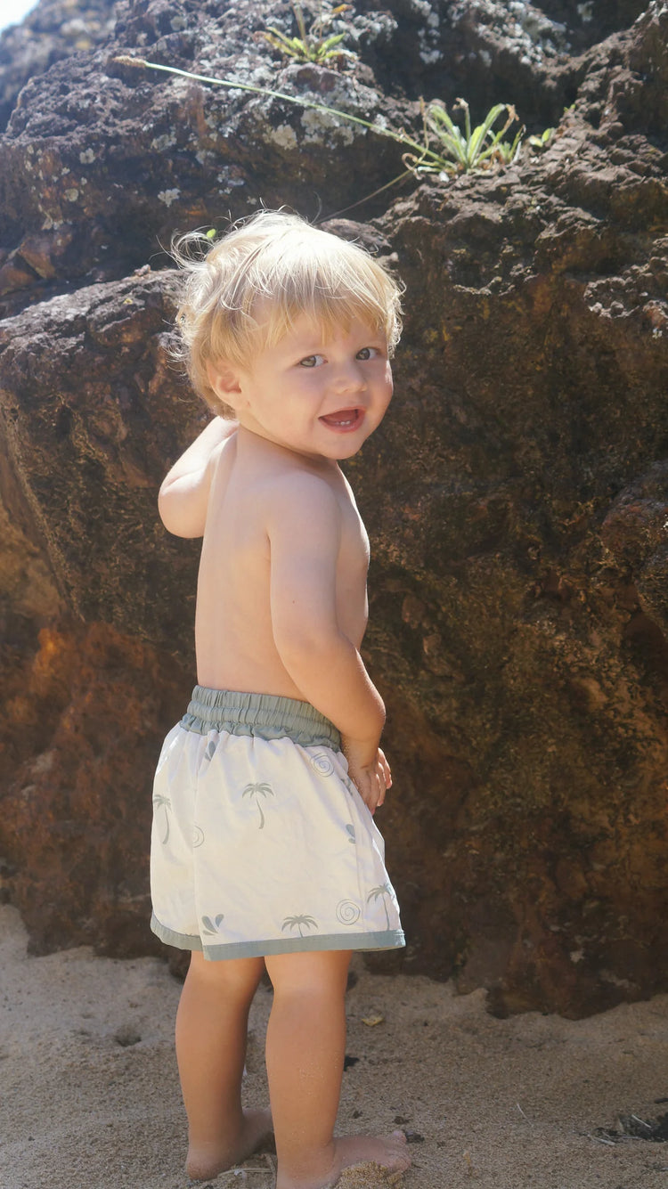 Board Shorts | Sage | Len & Ko