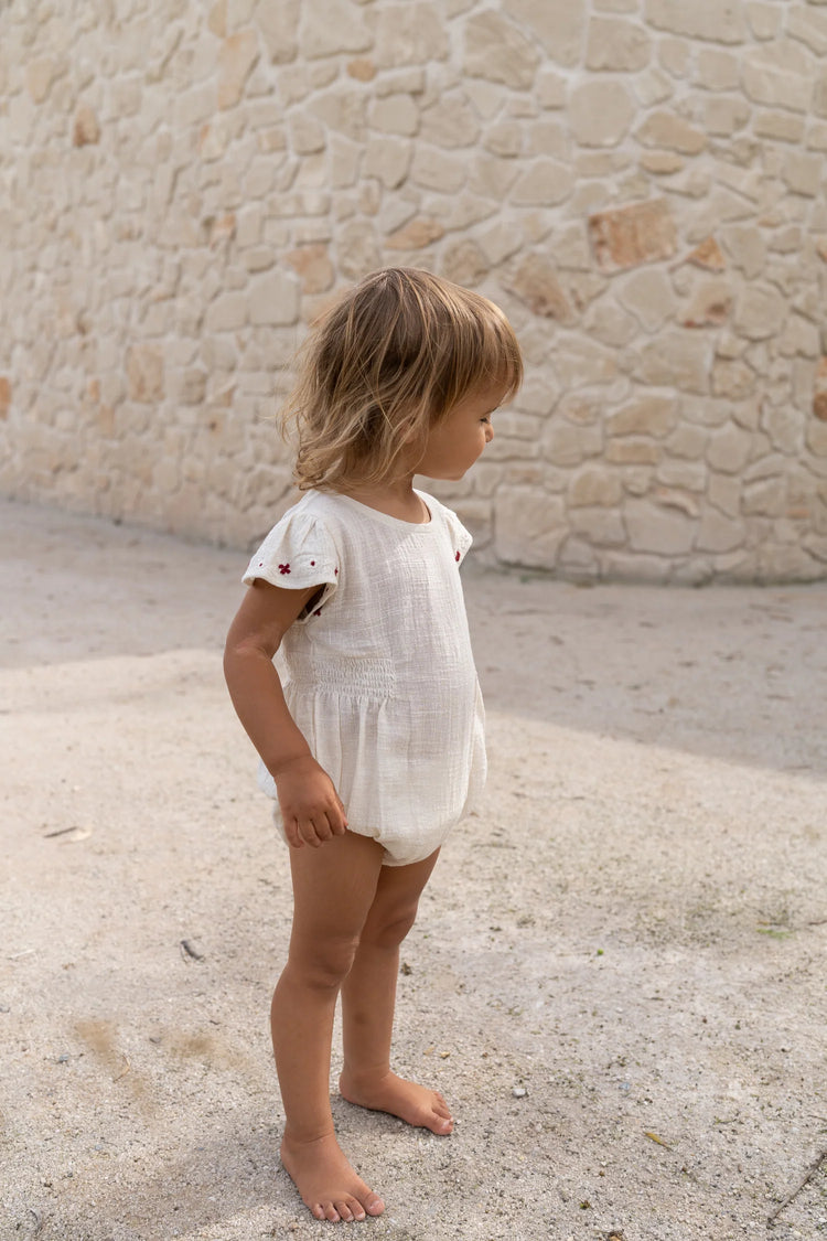 Blossom Romper | Natural