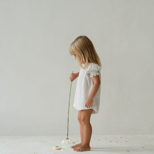 Summer Meadow Romper | Pearl
