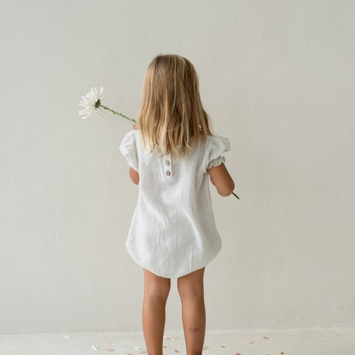 Summer Meadow Romper | Pearl