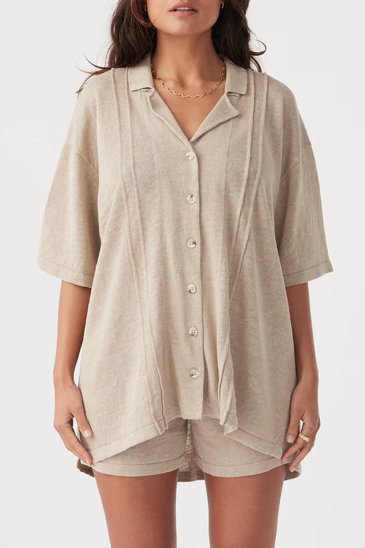 Darcy Shirt | Taupe