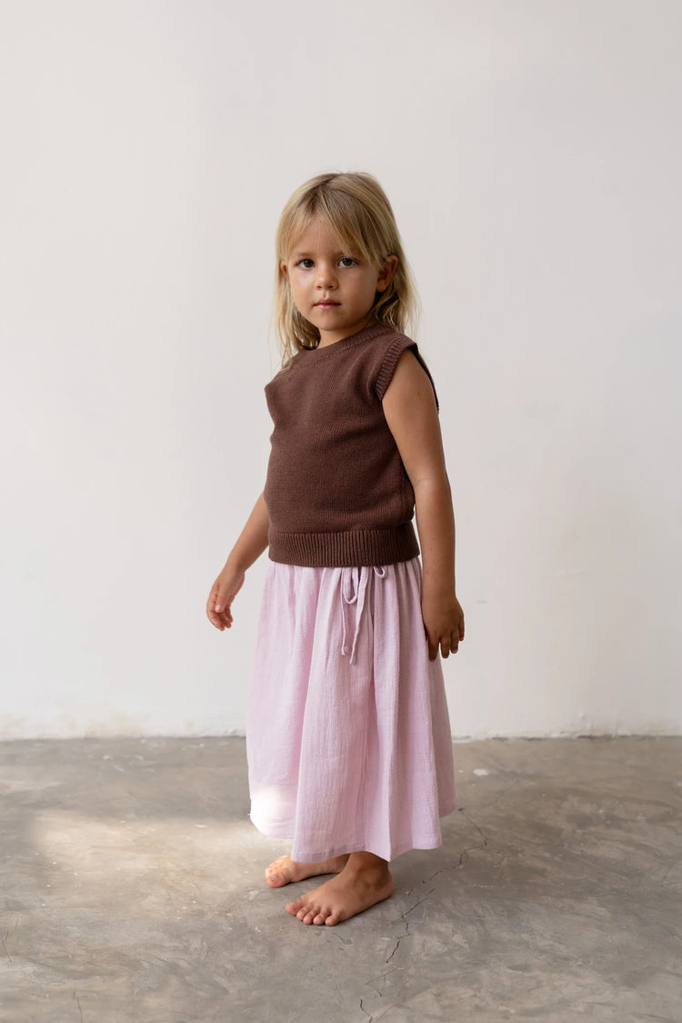 Knit Vest | Cocoa