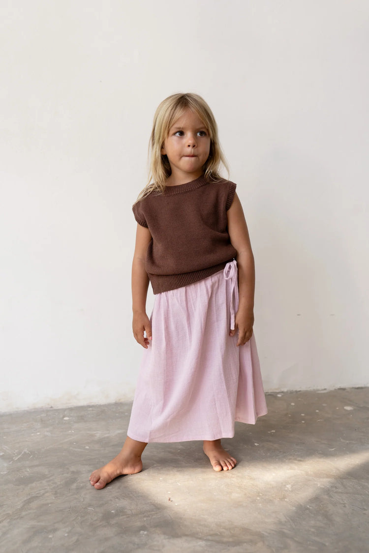 Knit Vest | Cocoa