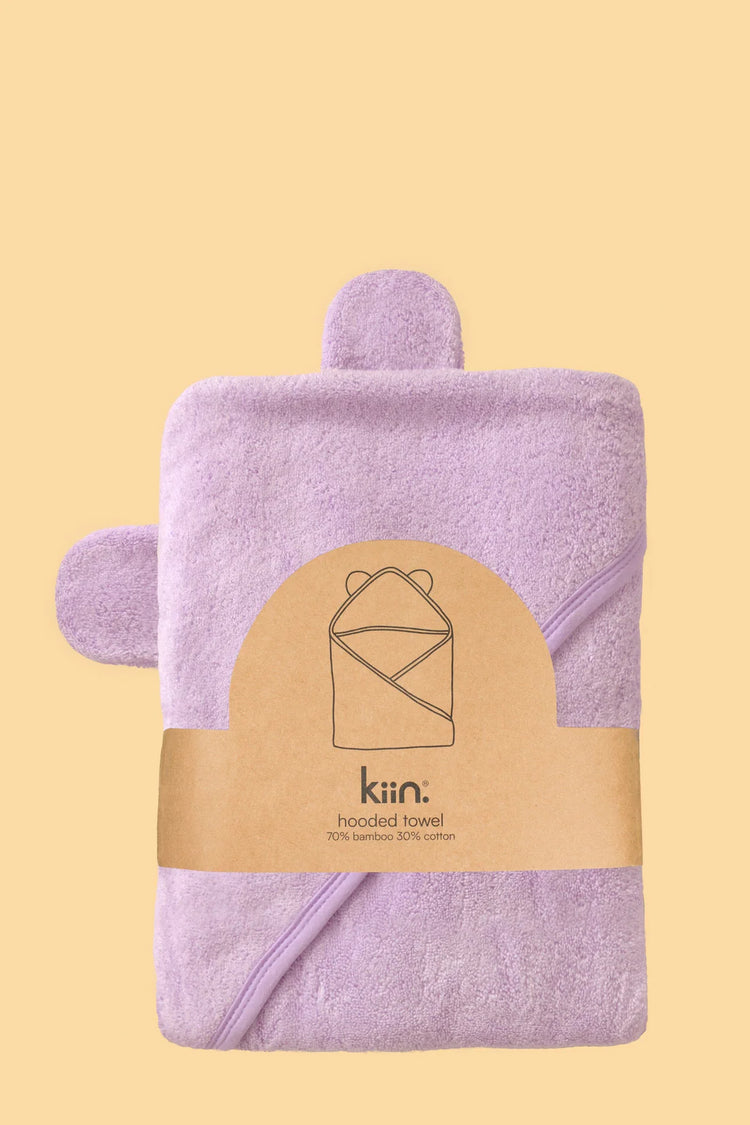 Hooded Towel- Lilac