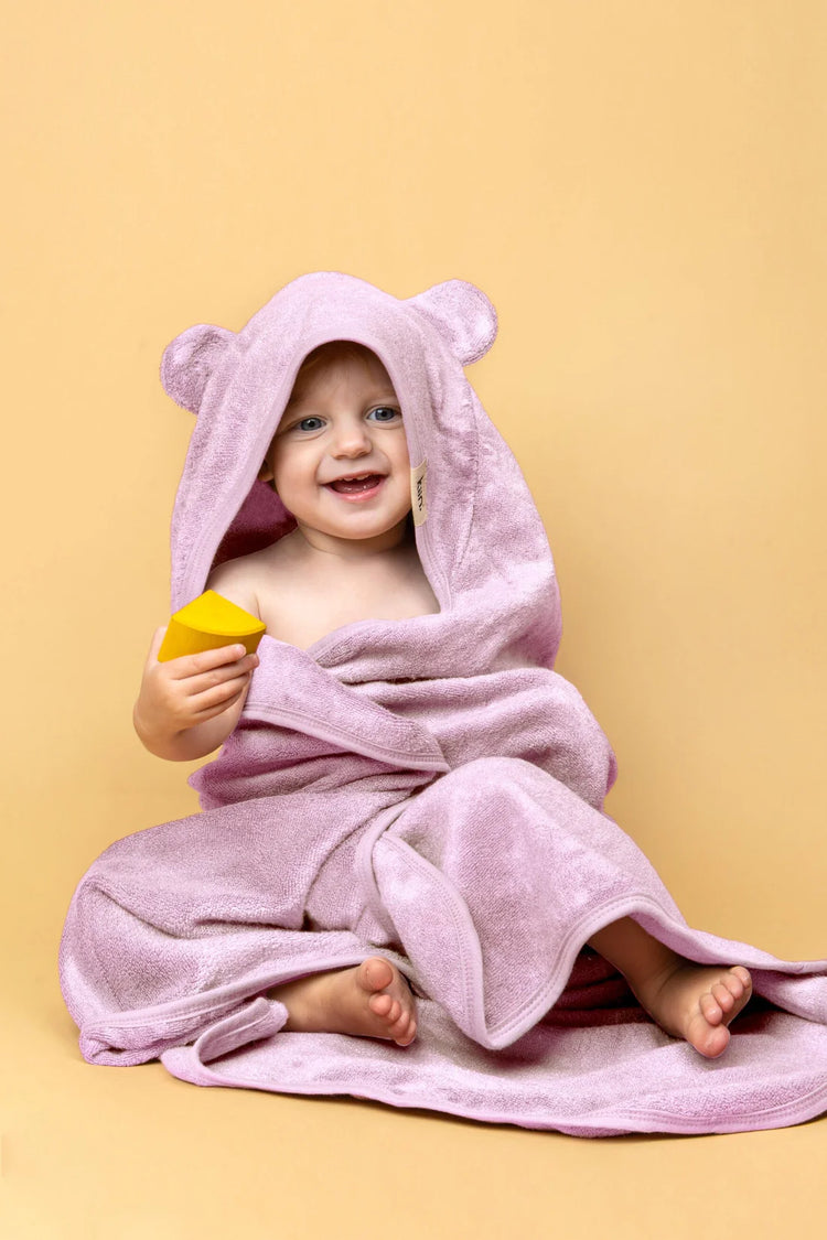Hooded Towel- Lilac