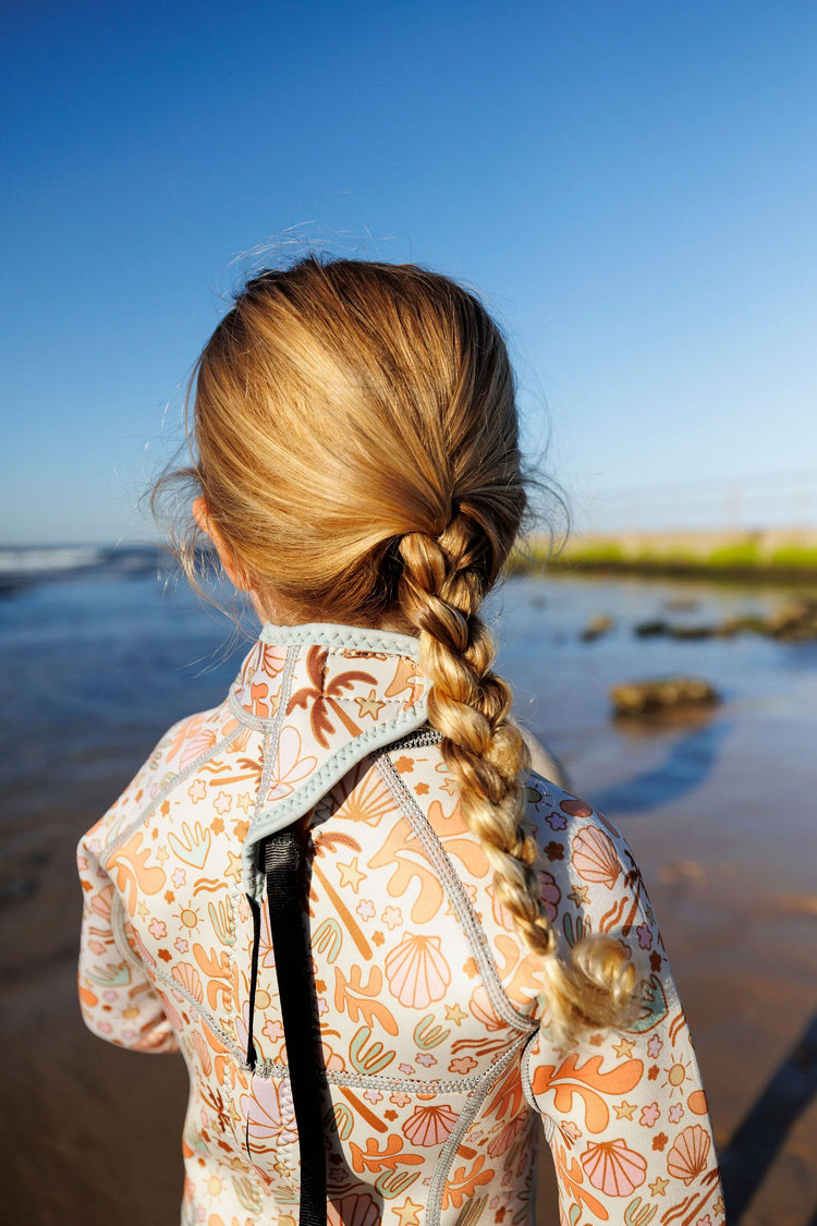 Kids Long Sleeve Springsuit- Cove