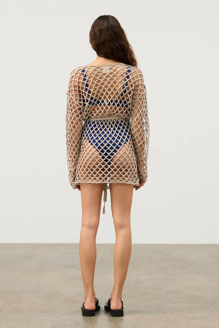 Lattice Knit Tunic Top | Husk