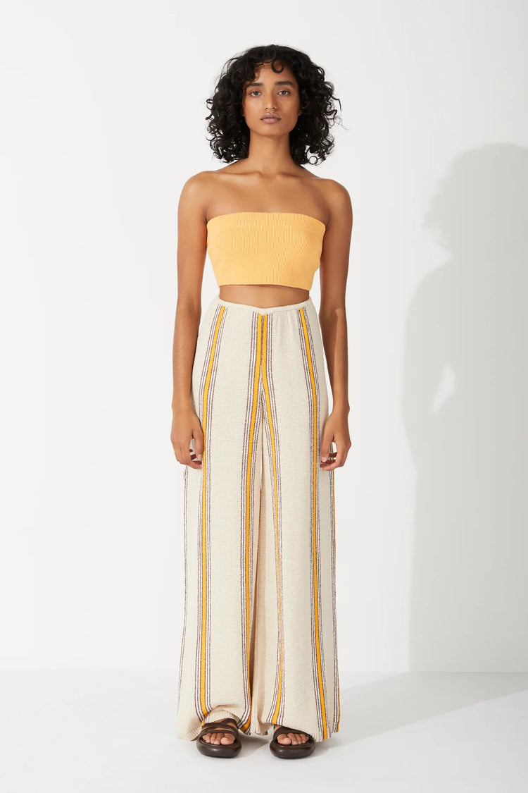 MANDARIN ORGANIC COTTON BLEND KNIT BANDEAU
