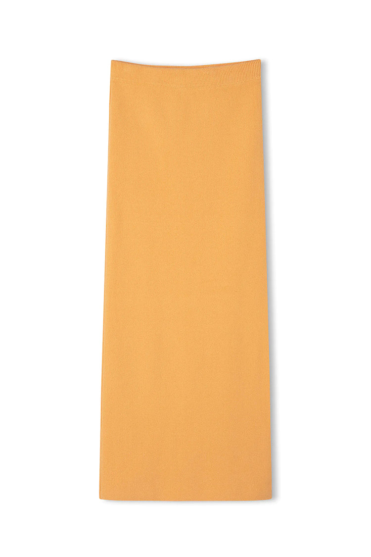MANDARIN ORGANIC COTTON BLEND KNIT SKIRT