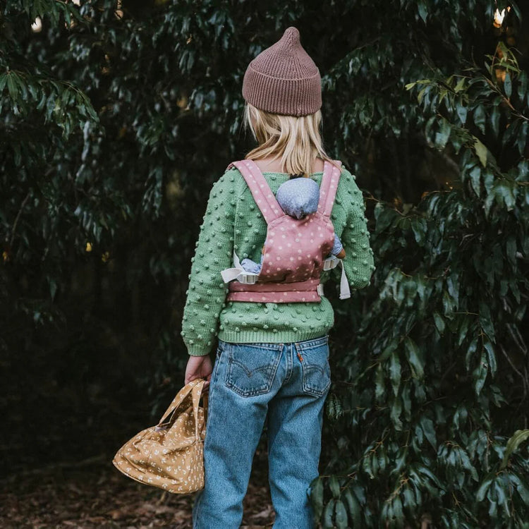 Dinkum Dolls Carry Cot | Leaf