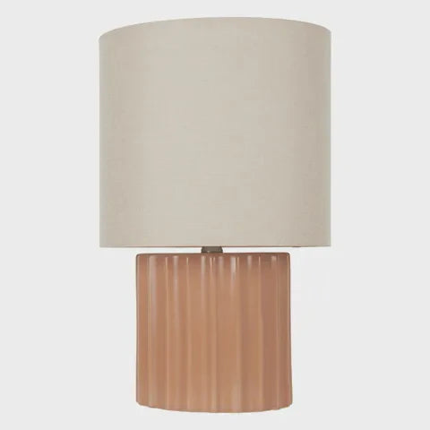 Sahara Ceramic Table Lamp | Tan