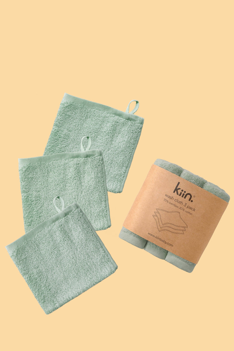 Wash Cloth 3 Pack | Sage