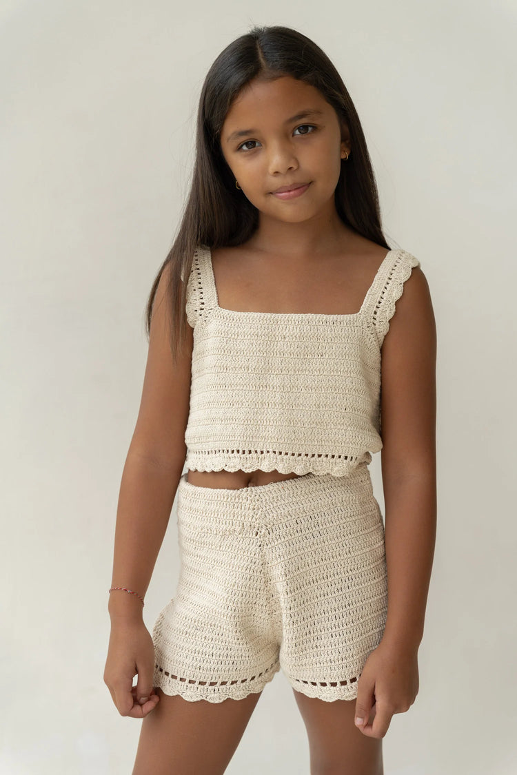 Crochet Top | Ecru