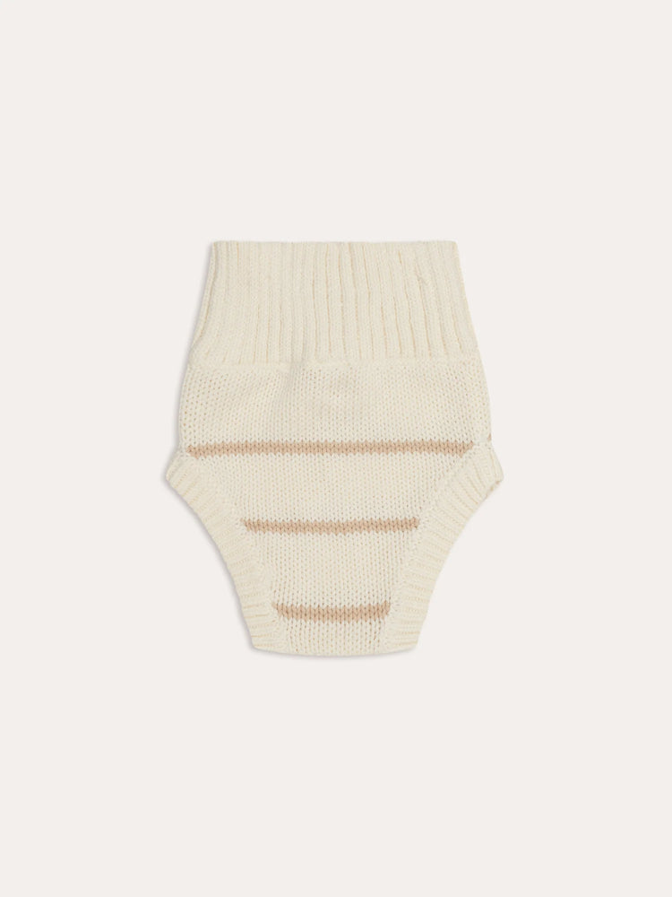 Dusty Knit Bloomer | Sand Stripe