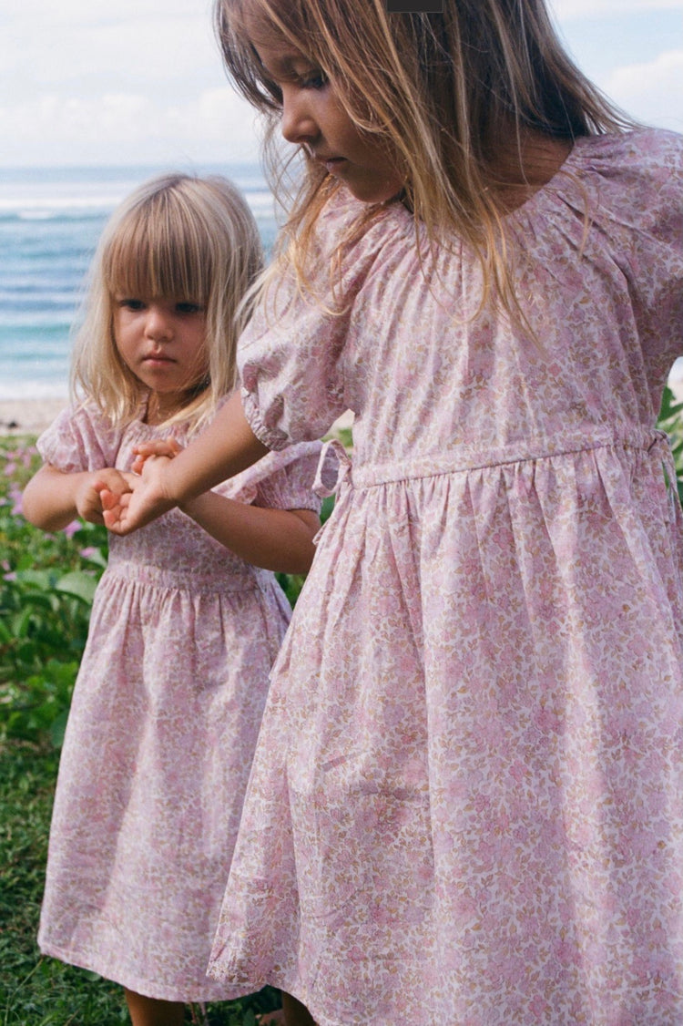 Florence Dress | Lavender Bloom Print