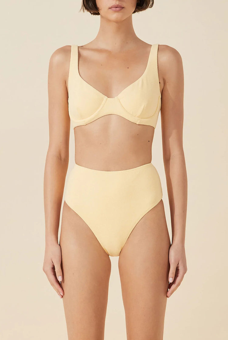 Butter Towelling Bra Cup