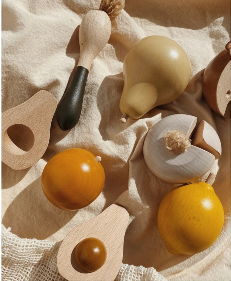 Wooden Fruits