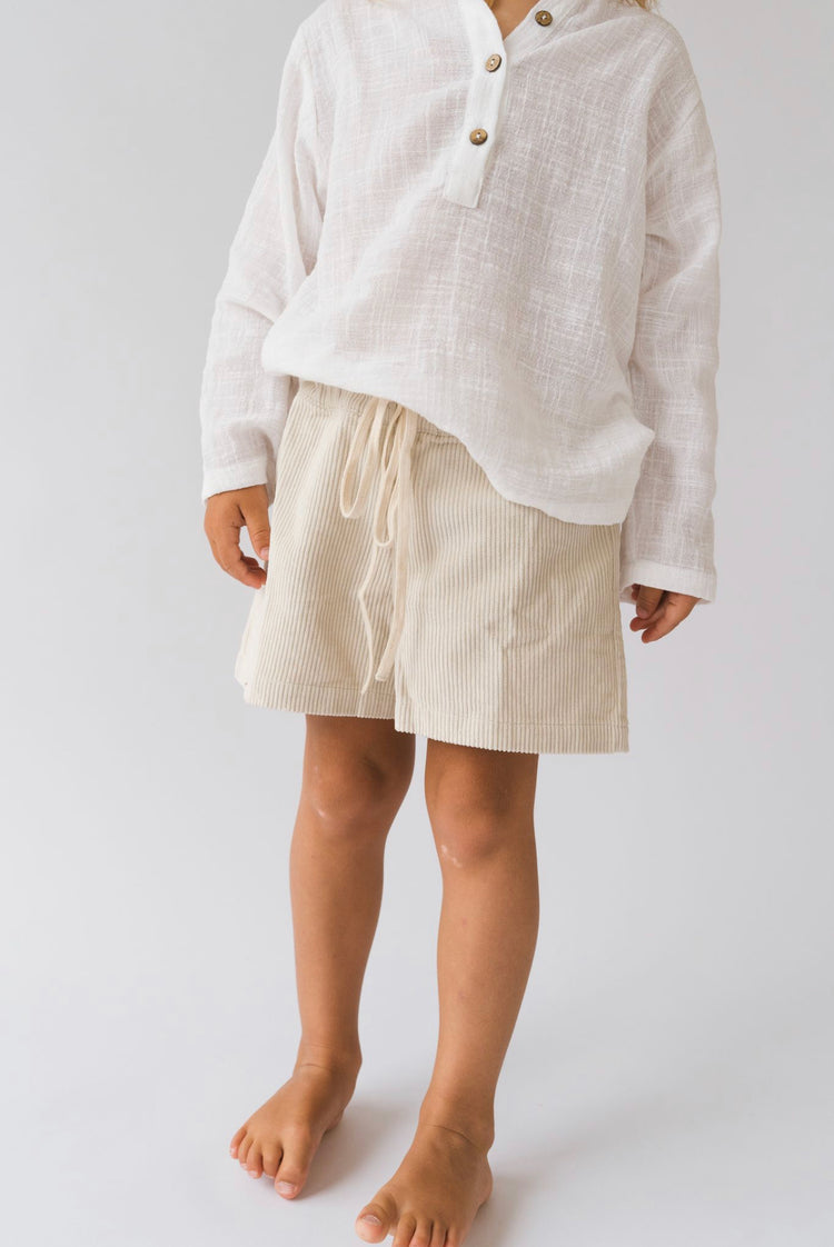 Bowie Shorts | Natural Cord