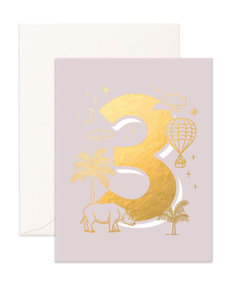 No.3 Animals Card