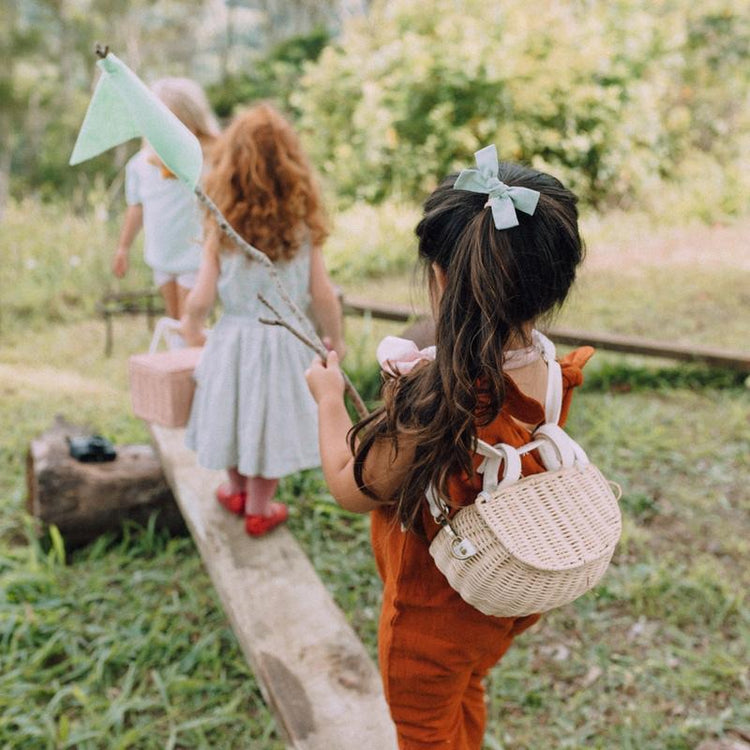 Mini Chari Rattan Bag | Straw