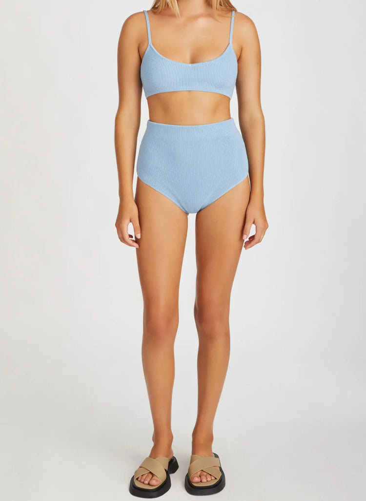 Knitted Brief | Cool Blue