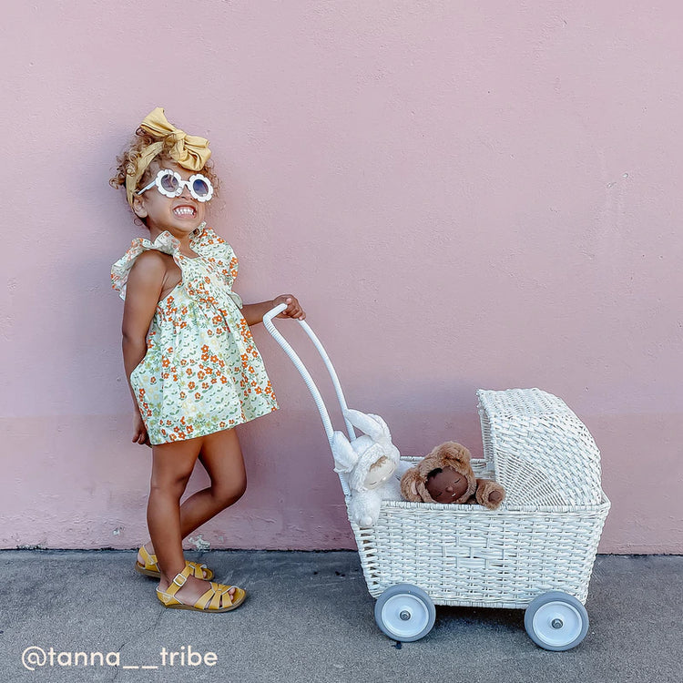 Rattan Strolley | Chalk