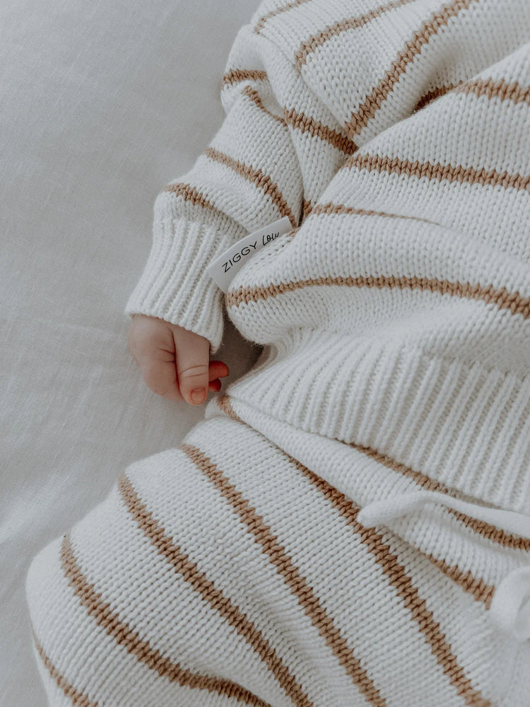 Jumper | Caramel Stripes