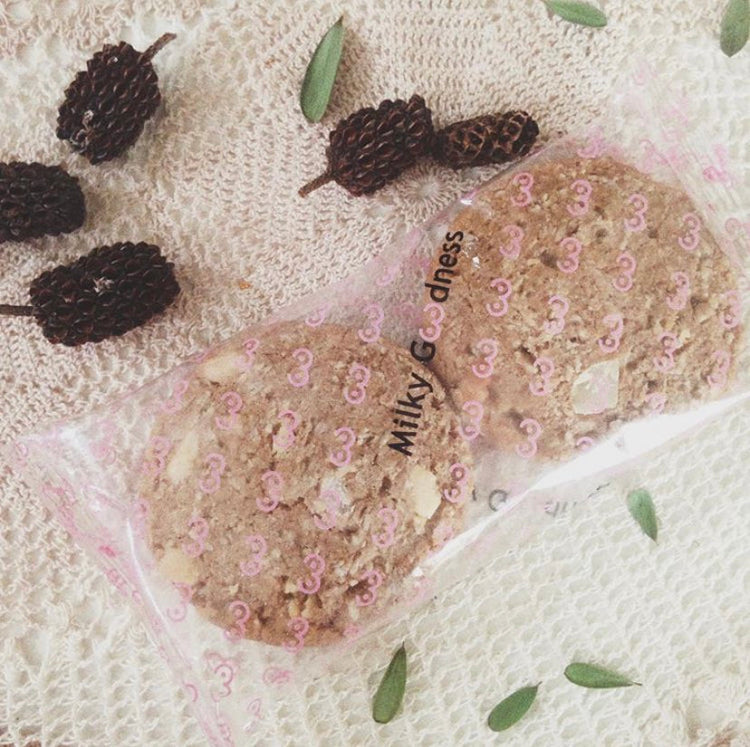 White Chocolate Chip & Macadamia Lactation Cookies