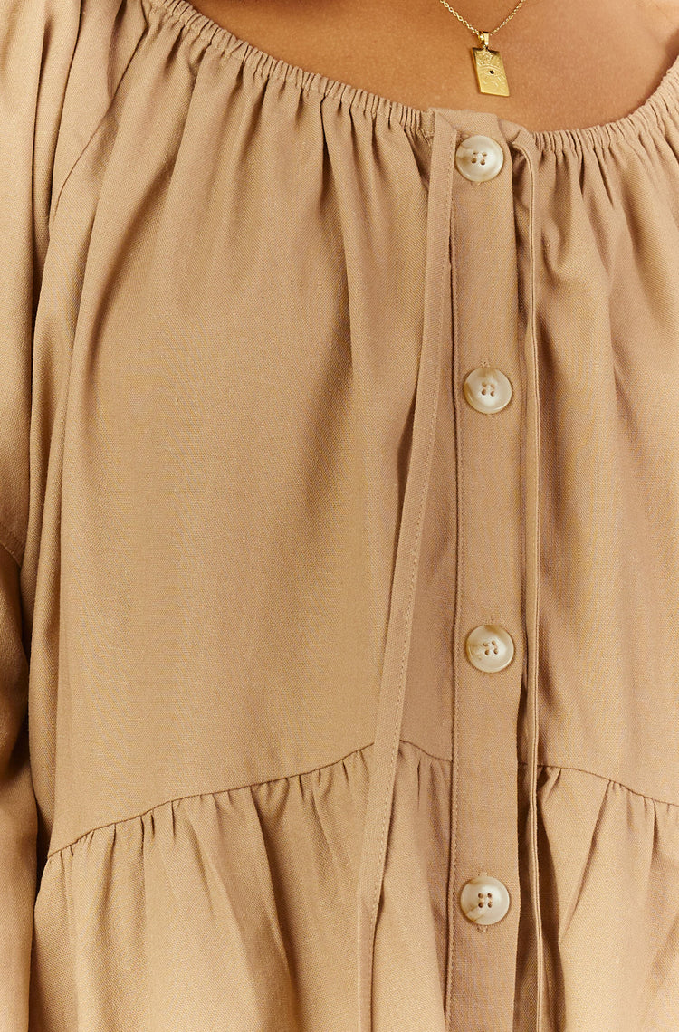Leo Dress | Brown