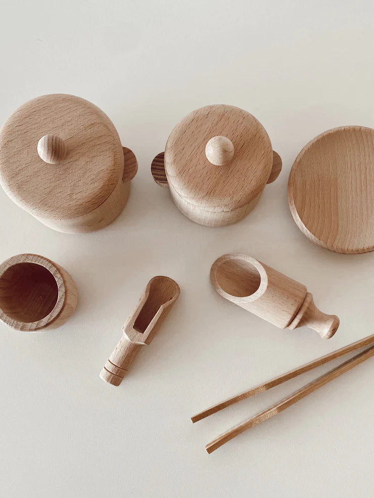 Wooden Sensory Bin Essentials Set